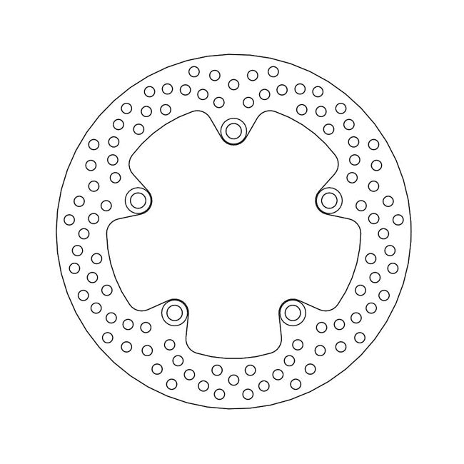 Halo Series Brake Rotor TUV Approved For Rear: Honda: 14 CTX 700 D DCT