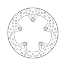 Halo Series Brake Rotor TUV Approved For Rear: Honda: 14 CB 1100 EX Cast Wheel