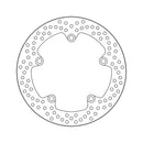 Halo Series Brake Rotor TUV Approved For Rear: Yamaha: 15-17 MT-07 700 Moto Cage