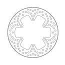 Halo Series Brake Rotor TUV Approved For Rear: Ducati: 93-02 M 900 Monster