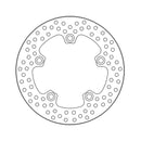 Halo Series Brake Rotor TUV Approved For Rear: Suzuki: 17-22 GSX-R 1000 R ABS