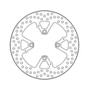 Halo Series Brake Rotor TUV Approved For Rear: Ducati: 17-18 Diavel 1200 Diesel