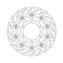 Flame Series Floating Brake Rotor Black TUV Approved For Front Left: BMW: 10-14 G 650 GS Sertao R13