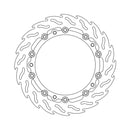 Flame Series Floating Brake Rotor Black TUV Approved For Front Right: BMW: 97-00 R 850 C 99 259C Cast Wheel Non-ABS