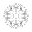 Flame Series Floating Brake Rotor Black TUV Approved For Front Left: MOTO-GUZZI: 16 Audace 1400