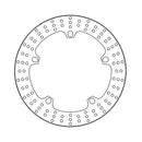 Halo Series Fixed Brake Rotor TUV Approved For Front Left: BMW: 97-00 R 850 C 99 259C Cast Wheel ABS