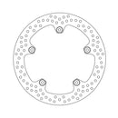 Halo Series Fixed Rivited Brake Rotor TUV Approved For Front Left & Right: BMW: 13-16 S 1000 R K47 Standard Wheel