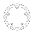 Halo Series Fixed Rivited Brake Rotor TUV Approved For Front Left & Right: BMW: 18-up F 750 GS