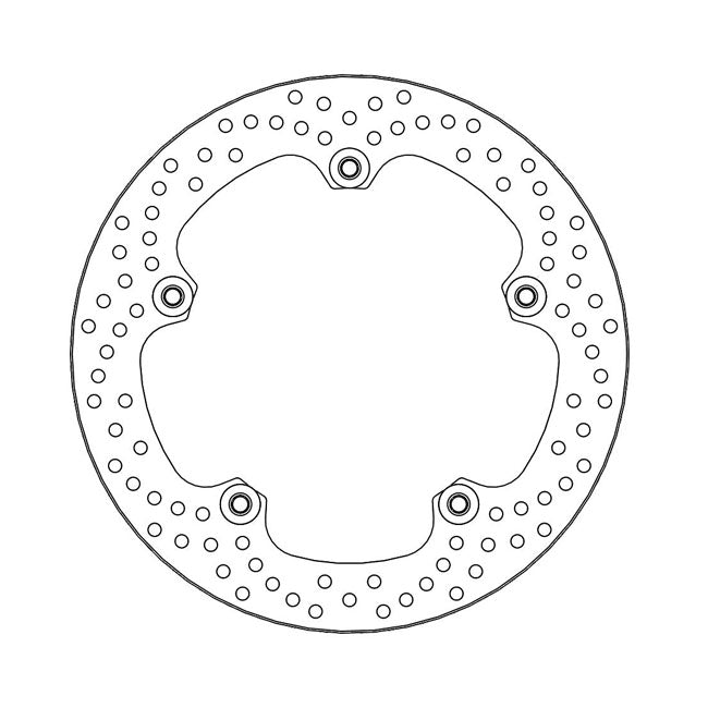 Halo Series Fixed Rivited Brake Rotor TUV Approved For Front Left & Right: BMW: 97-00 R 850 C 99 259C Cast Wheel ABS