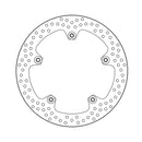 Halo Series Fixed Rivited Brake Rotor TUV Approved For Front Left & Right: BMW: 99-07 R 850 R 02 R28