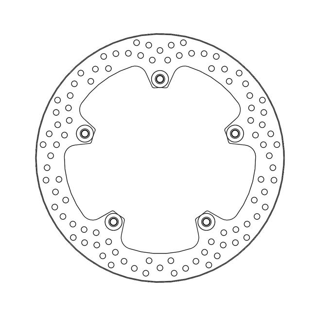 Halo Series Fixed Rivited Brake Rotor TUV Approved For Front Left & Right: BMW: 99-07 R 850 R 02 R28