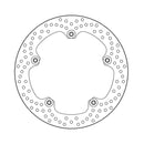 Halo Series Fixed Rivited Brake Rotor TUV Approved For Front Left & Right: BMW: 96-00 R 1100 S 98 259 to 11/00 ABS