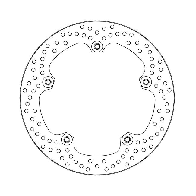 Halo Series Fixed Rivited Brake Rotor TUV Approved For Front Left & Right: BMW: 96-00 R 1100 S 98 259 to 11/00 ABS