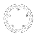 Halo Series Fixed Rivited Brake Rotor TUV Approved For Front Left & Right: BMW: 06-07 F 800 S K71 Retrofit Rivet kit