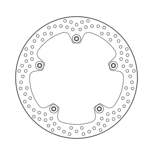 Halo Series Fixed Rivited Brake Rotor TUV Approved For Front Left & Right: BMW: 06-07 F 800 S K71 Retrofit Rivet kit