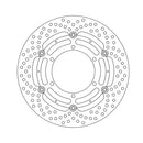 Halo Series Floating Brake Rotor TUV Approved For Front Left & Right: BMW: 94-02 R 850 R 94 R259 Cast Wheel ABS