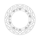 Halo Series Floating Brake Rotor TUV Approved For Front Left & Right: BMW: 97-00 R 850 C 99 259C Cast Wheel Non-ABS