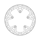 Halo Series Brake Rotor TUV Approved For Rear: BMW: 04-07 K 1200 GT K44 Retrofit Rivet kit