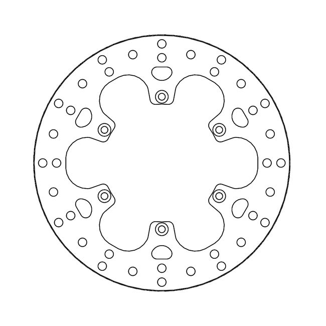 Halo Series Brake Rotor TUV Approved For Rear: BMW: 00-03 F 650 CS 02 K14