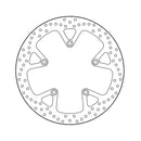 Halo Series Brake Rotor TUV Approved For Rear: BMW: 18-up K 1600 B HP Wheel