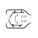 Bagger Tail Saddlebag Mount Kit For 11-14 Softail FXS