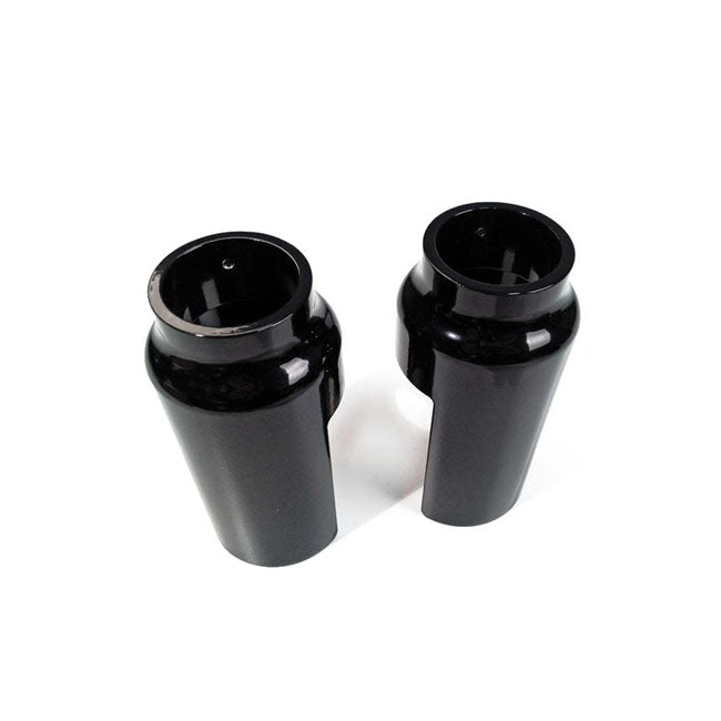 Lower Fork Cover Set Black For 18-21 Softail FXBB/S Street Bob