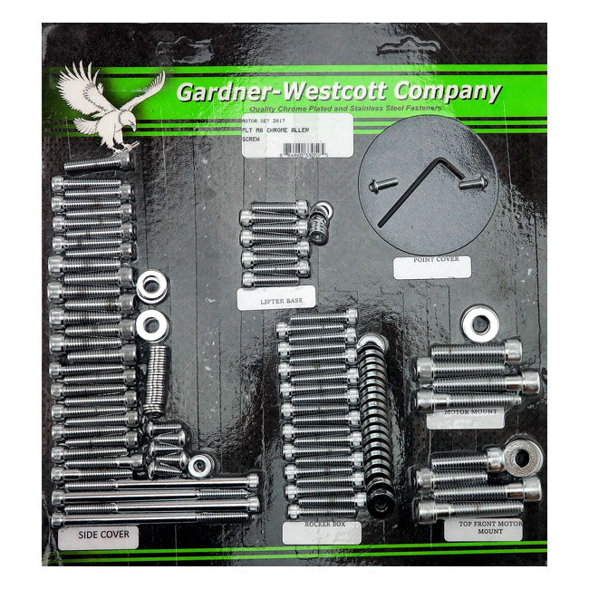 Motor Screw Kit Chrome