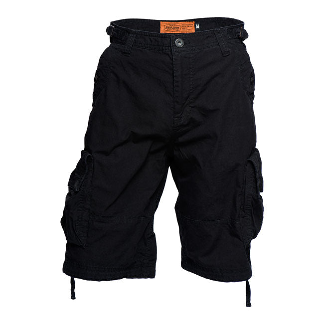 Caine Ripstop Cargo Shorts Black