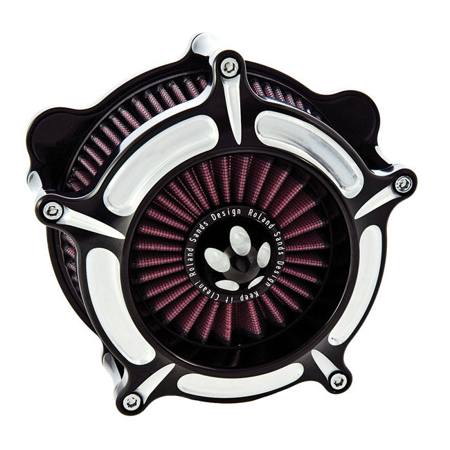 Turbine Air Cleaner Kit Black CC For 91-22 XL Excl. XR1200