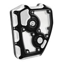 Clarity Cam Cover Black CC For 01-17 NU Softail, Dyna Excl. 14-17 FXDLS