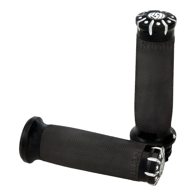 Chrono Grips Contrast Cut For 74-21 H-D With Single Or Dual Throttle Cables Excl. Street