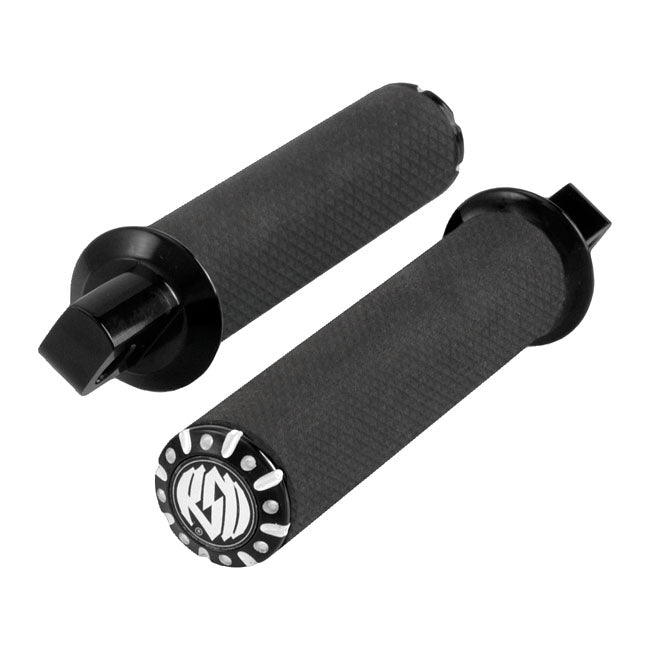 Chrono Foot Pegs Black Contrast Cut