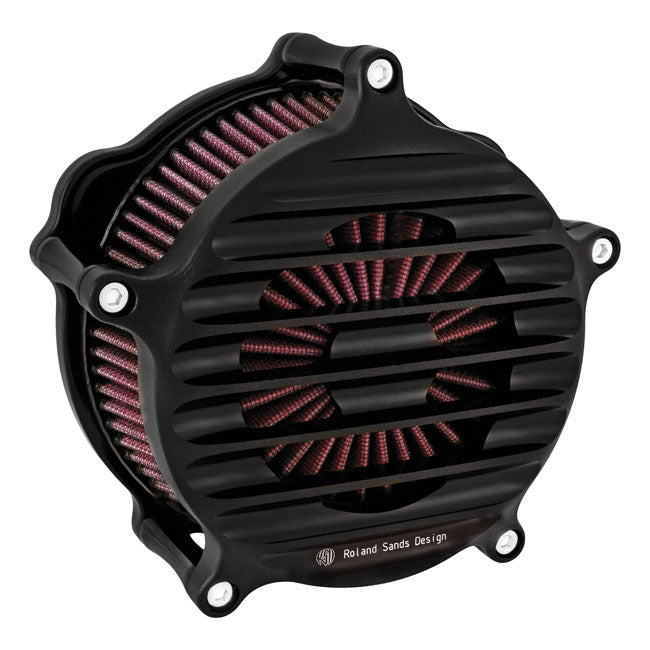 Venturi Air Cleaner Kit Nostalgia Black Ops For 91-22 XL Excl. XR1200