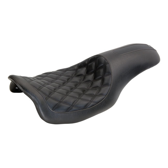 2-Up Boss Seat Black For 08-21 Touring