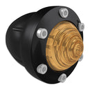 Turn Signal Set Front Tracker Gloss Black / Amber Lens