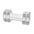 Nostalgia One-Piece 4-Bolt Riser Chrome - 1.5" Rise