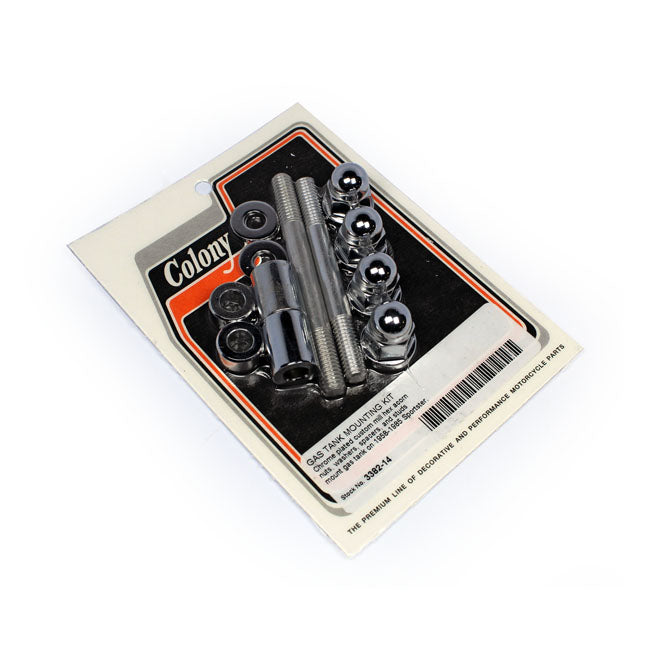 Gas Tank Mount Kit Chrome