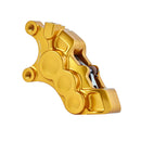 6P Differential Bore Left Front Brake Caliper Gold