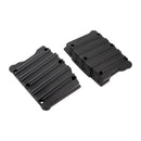 10-Gauge Rocker Cover Set All Black For 99-17 Twin Cam (NU)