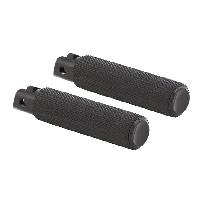 Knurled Passenger Footpegs Black