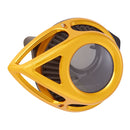 Clear Tear Air Cleaner Assembly Gold For Delphi Inj.: 01-15 Softail