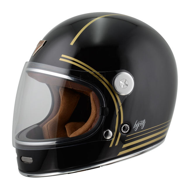 Roadster Gold Black Helmet Black