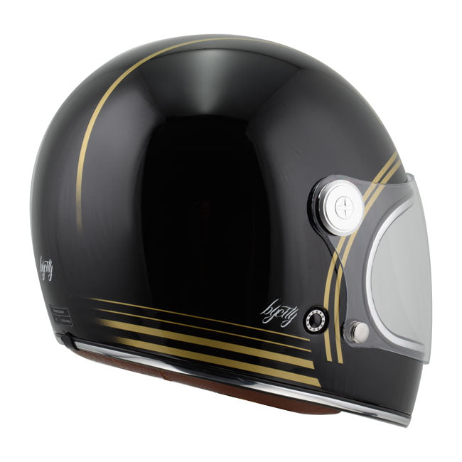 Roadster Gold Black Helmet Black