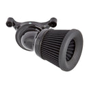 Velocity 65 Degree Air Cleaner Kit Black For Delphi Inj.: 01-15 Softail