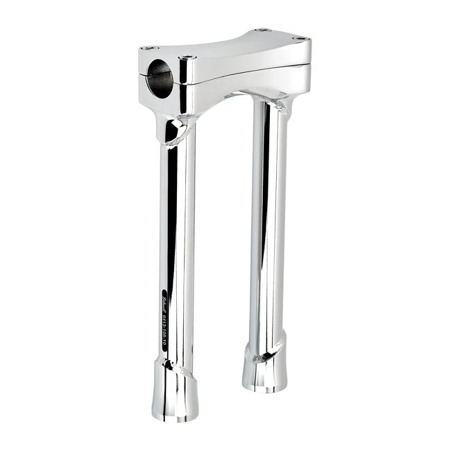 Murdock O/S Straight Risers 10 Inch Chrome TUV Approved