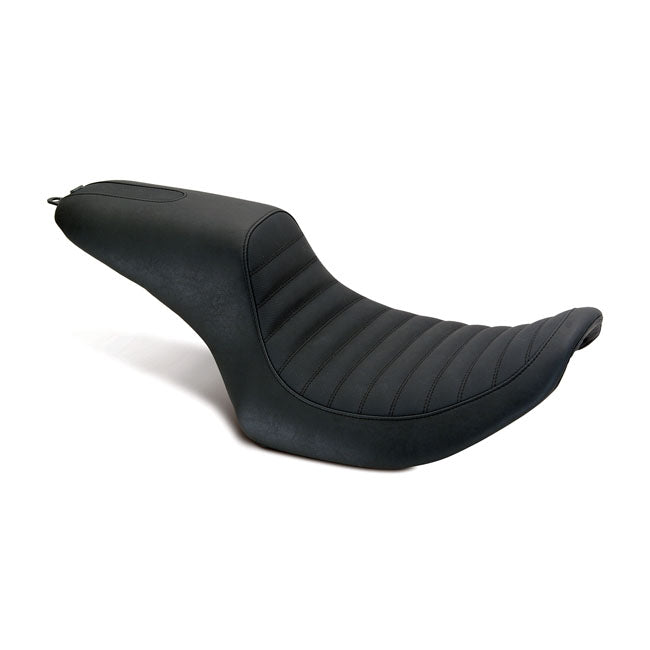 2-Up Traction Seat Black For 82-94 & 99-00 FXR NU