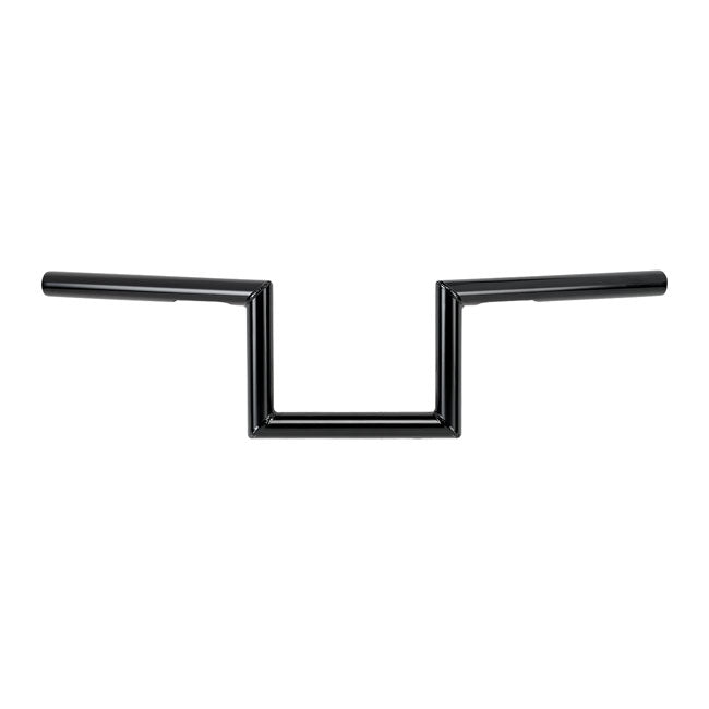 1 Inch Zed Handlebar Black TUV Approved Fits 82-21 H-D With 1" ID Risers