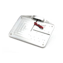 License Plate Holder Only With LED Platelight European Polished