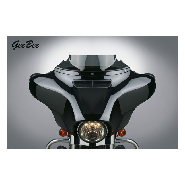 Gee Bee Windscreen Dark Tinted - 4 Inch For 14-21 FLHT, FLHX Touring