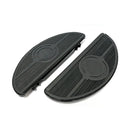Oval Early Style Floorboards Solid Black